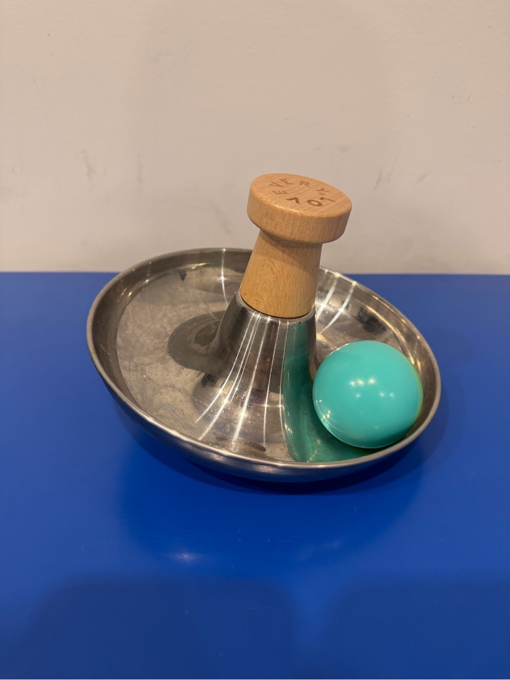 Lovevery Stainless Steel Tip & Turn - Complete with Original Ball